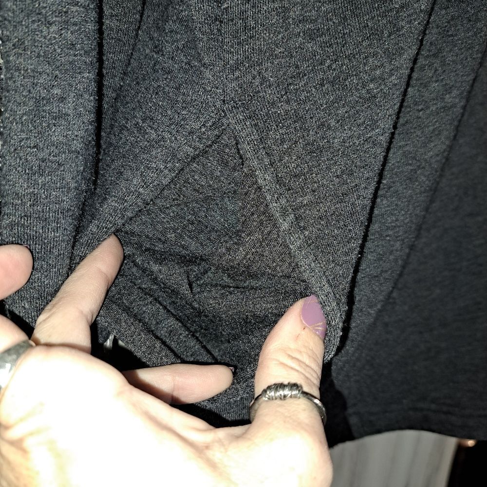 PINK Pullover Sweater with Pockets - Picture 4 of 8